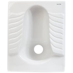Rimless Floor-Mounted Toilet, Model 1001