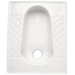 Rimless Floor-Mounted Toilet, Model 1010
