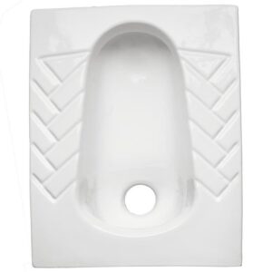 Rimless Floor-Mounted Toilet, Model 1007