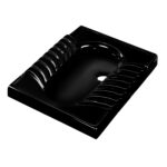 سنگ توالت مشکی براق طبی لالجین کد 1091